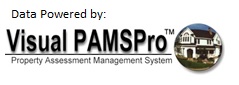 Data Powered by: Visual PAMSPro™ Property Assessment Management System
